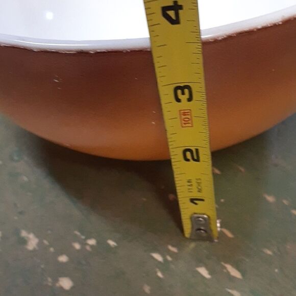 Vintage Pyrex Cinderella Mixing Nesting Bowl #442 Old Orchard Pattern 1.5QT - Picture 9 of 9